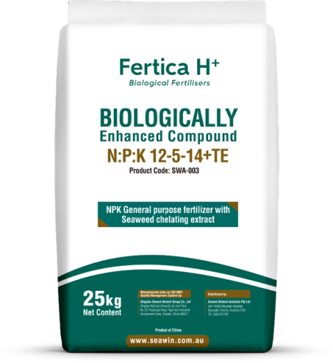 Seawin Biotech Biologically Enhanced Efficiency Fertiliser